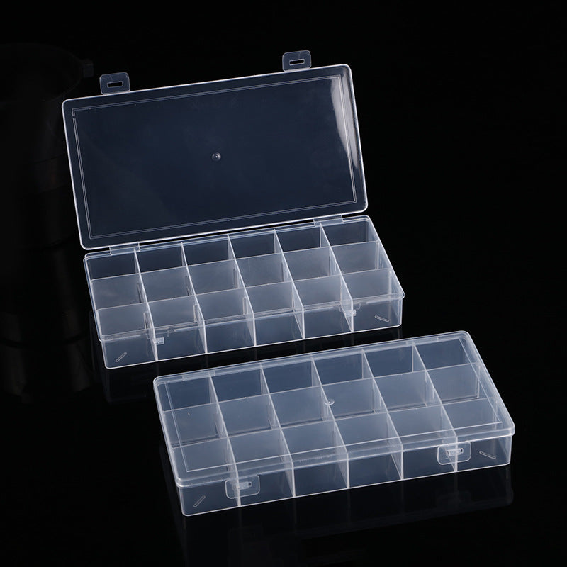 Transparente Multi-Abteil Aufbewahrungsorganizer Karnz