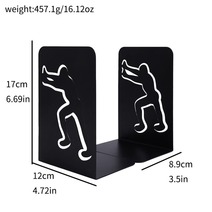 Künstlerische Kletterfigur Buchstützen
