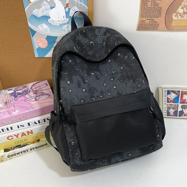 Künstlerisch gemusterter Rucksack