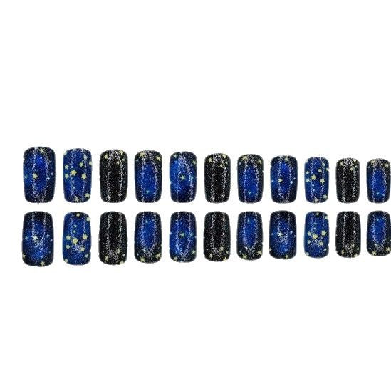 Himmlische Galaxie Nagelkunst Karnz