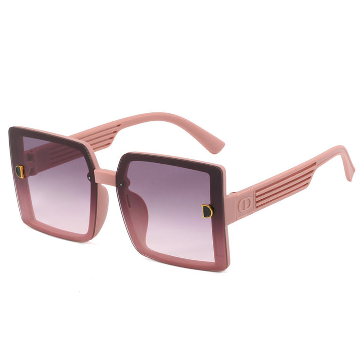Damen quadratische Sonnenbrille mit ergonomischem Rahmen und UV-Schutz Karnz
