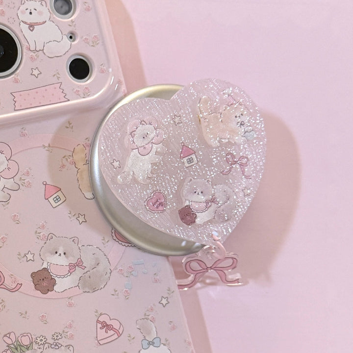 Herzförmiger Smartphone Halter Karnz