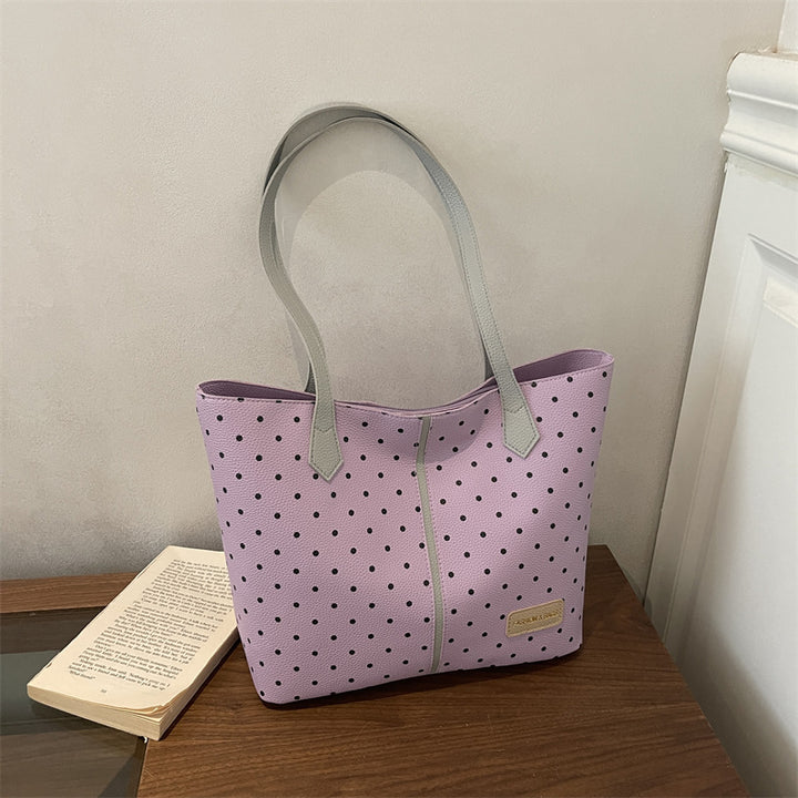 Trendige Polka-Dot-Tasche
