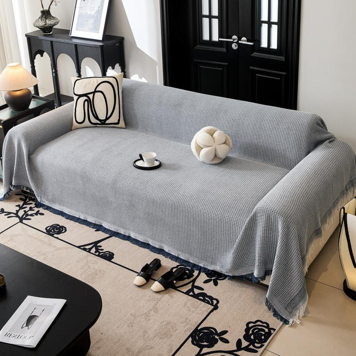 Gemütliche Sofa-Decke
