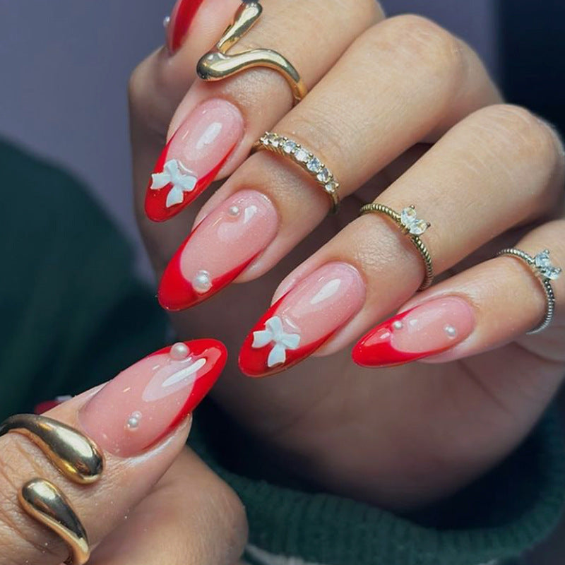 Elegante thematische Press-On-Nagelkollektion Karnz