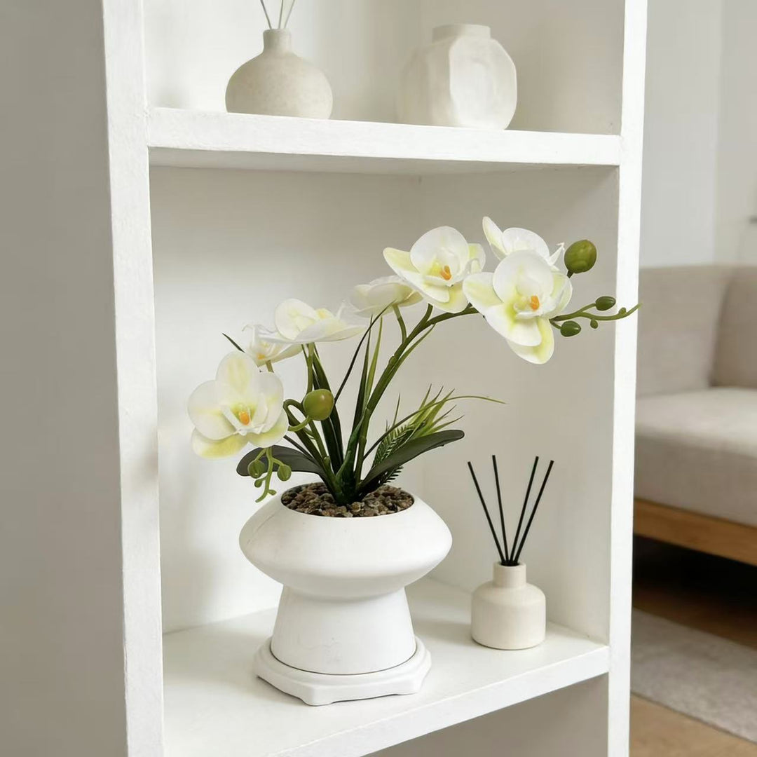 Elegante künstliche Orchideen-Blumenarrangement