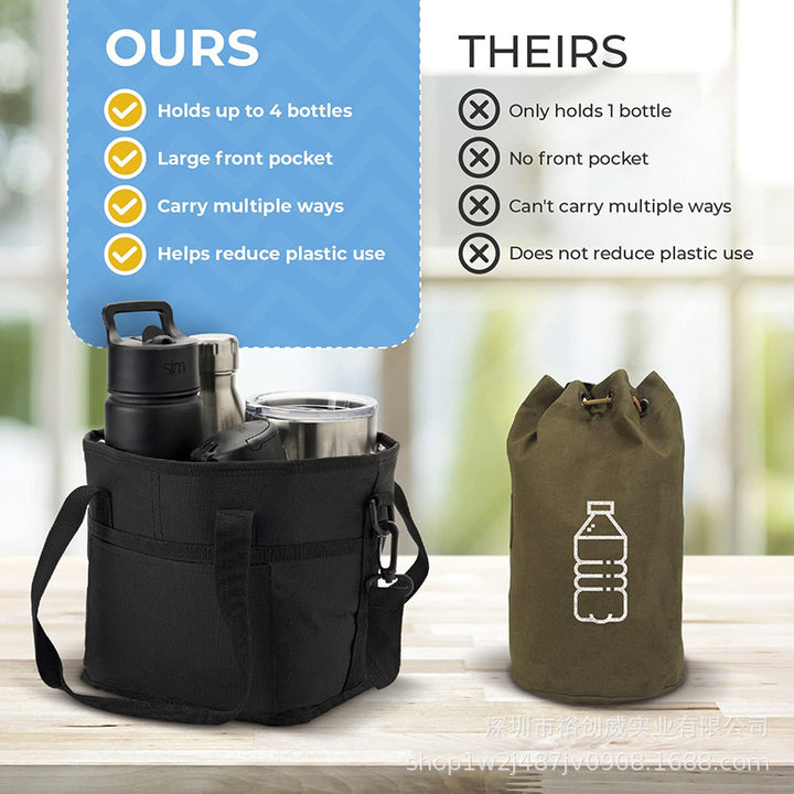 Isolierte Lebensmittel-Liefer-Organizer Tasche Karnz