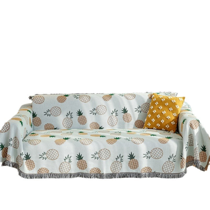 Ananas gemusterter Sofabezug