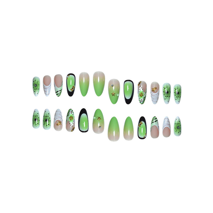 Dekoratives 3D Nageldesign-Kit Karnz