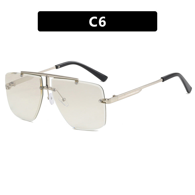 Damen quadratische Sonnenbrille im stilvollen minimalistischen Design Karnz