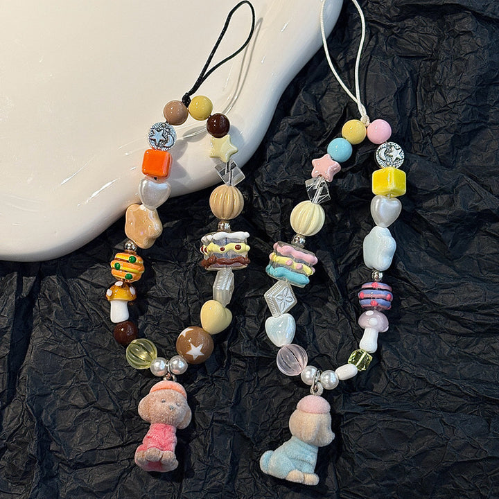 Verspielte Perlen Charm Lanyard Karnz