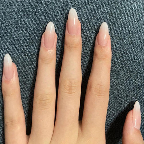 Elegante Ombre Stiletto Drucknägel Karnz 1789388964