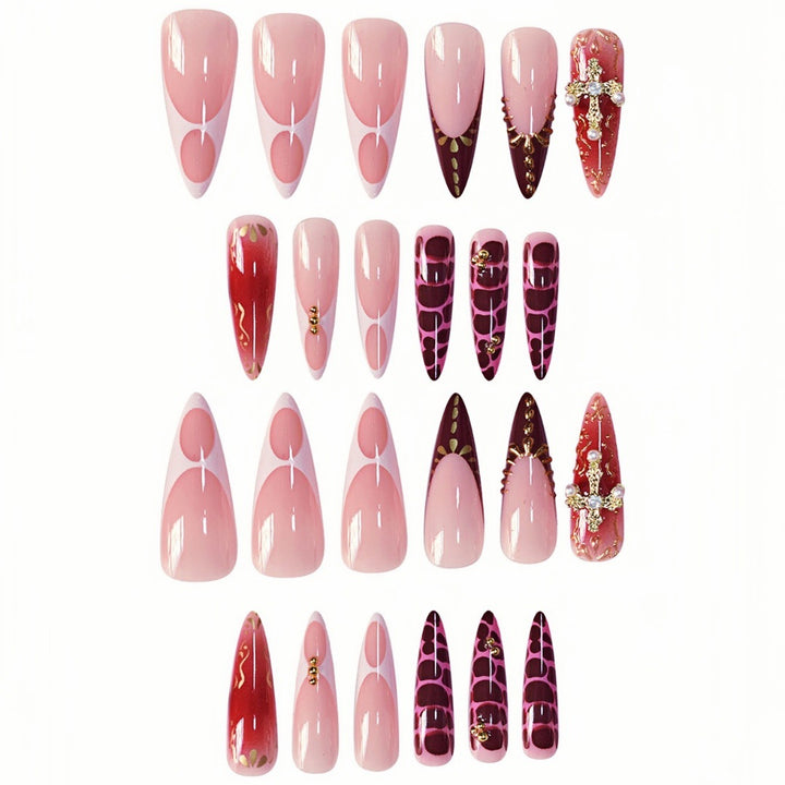 Luxe Stiletto Nagelkunstverlängerungen Karnz