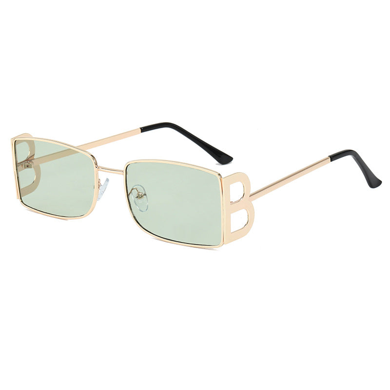 Damen Designer-Sonnenbrille mit auffälligem Rahmen Karnz