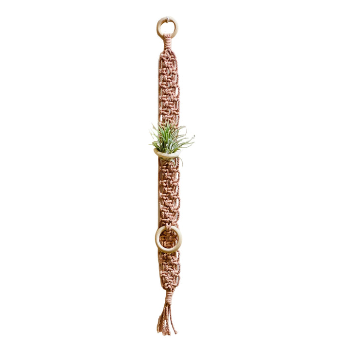 Macrame Wand Pflanzenhalter Karnz