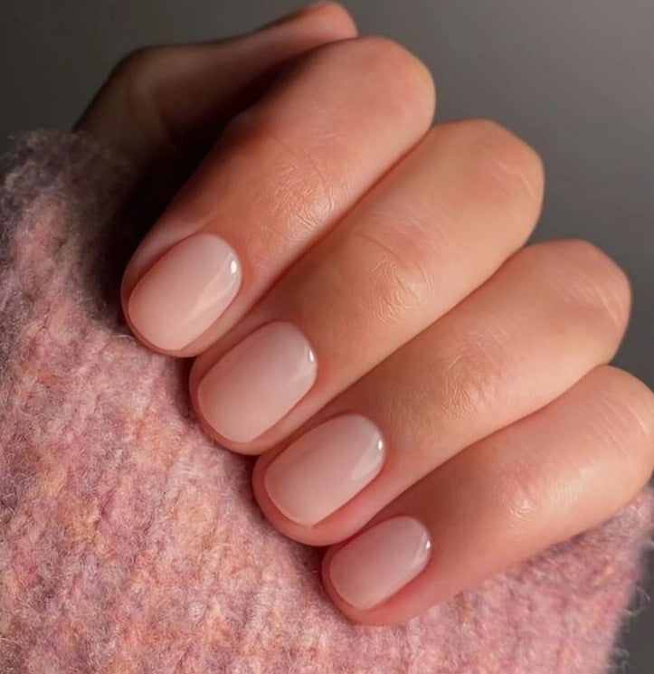 Glänzende Pediküre Nagelkunst Karnz