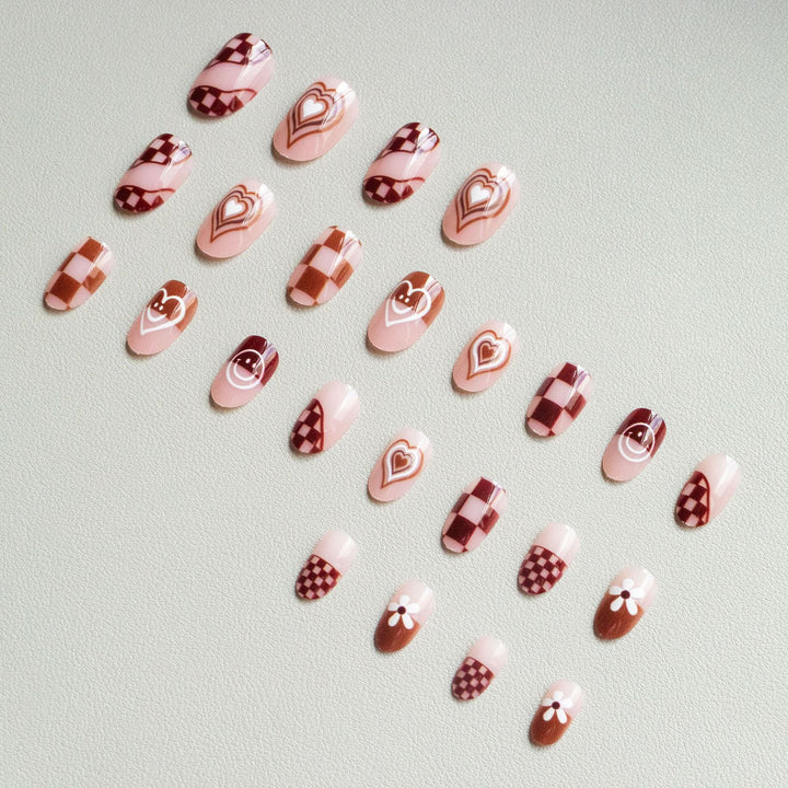 Kreatives Kunstnageldesign
