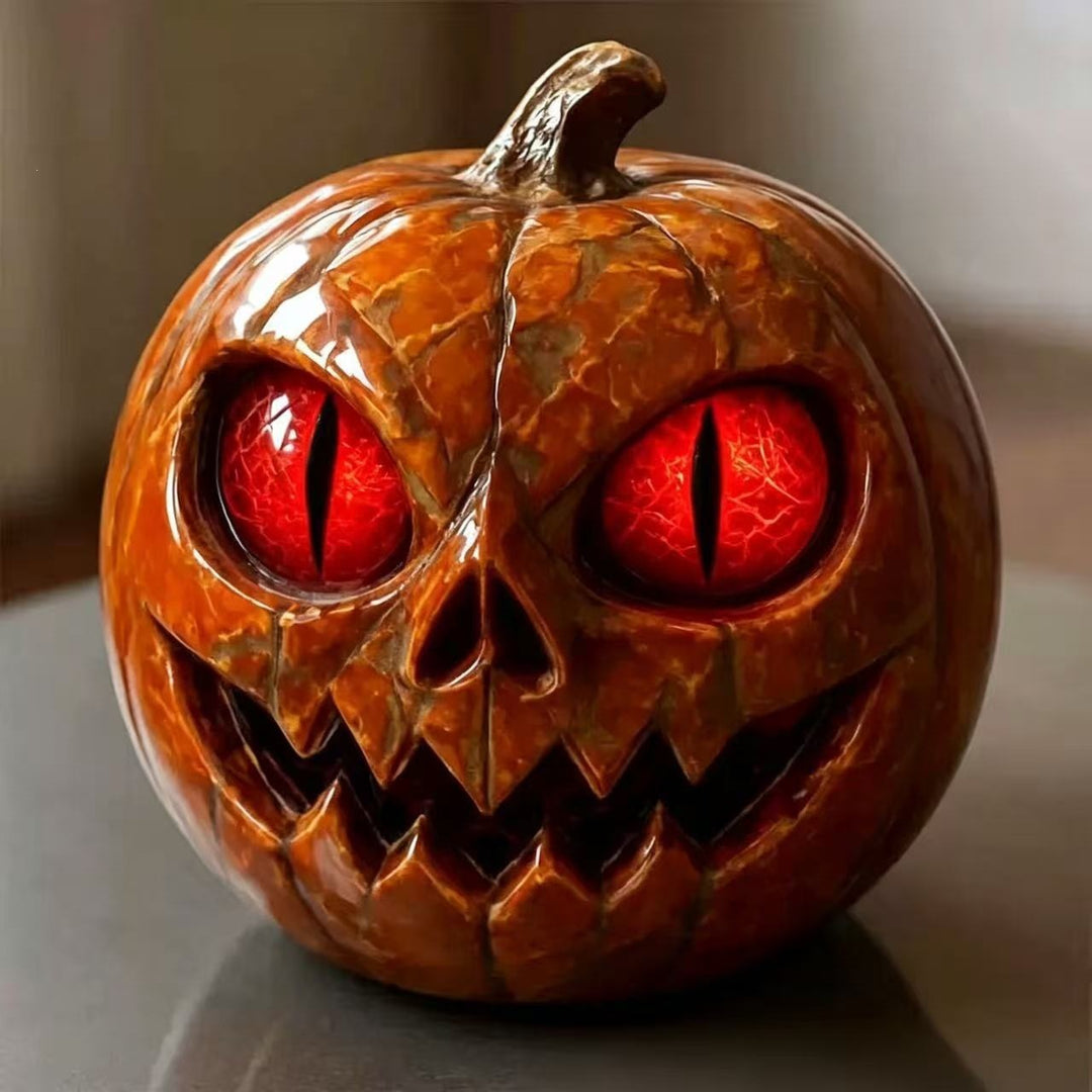 Dekorative Halloween Kürbis Skulptur Karnz