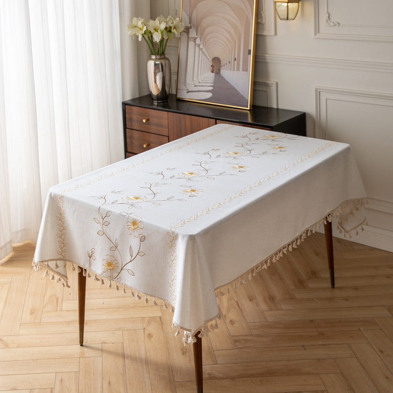Bohemian Blattmuster Tischdecke