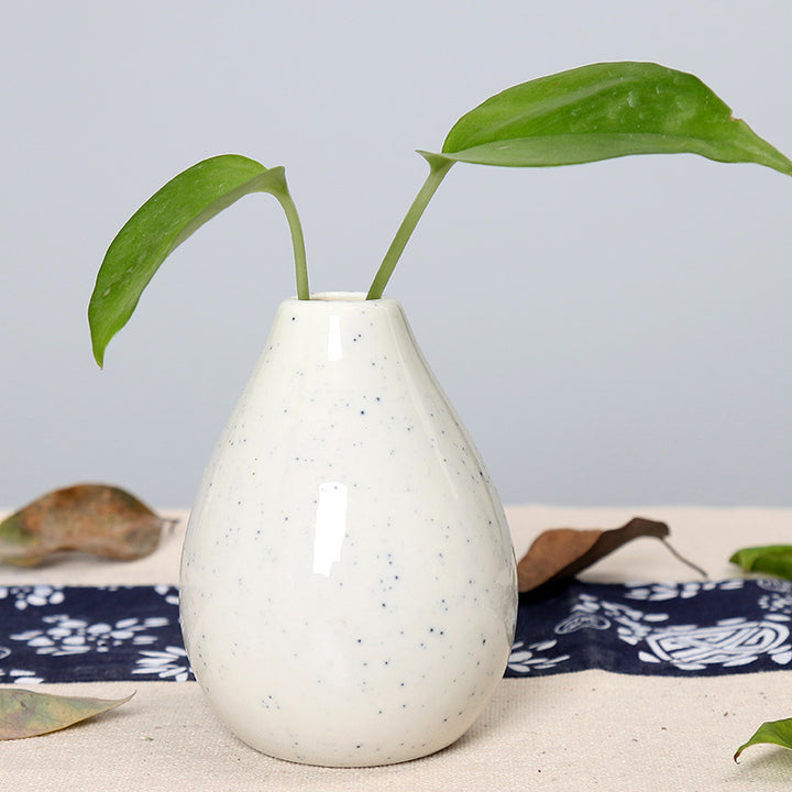 Kreative texturierte Keramikblumenvase Karnz