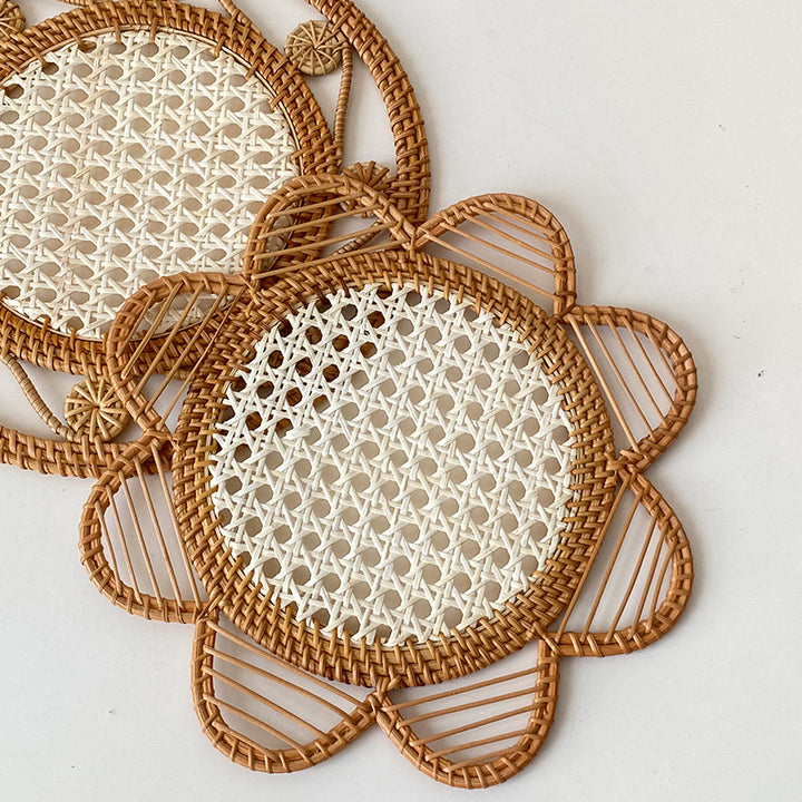 Dekorative Servierplatte mit Blumenmotiv Karnz