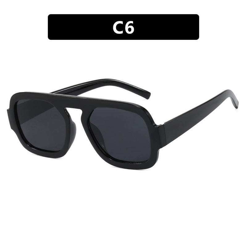 Damen modische Sonnenbrille im modernen Retro-Stil Karnz