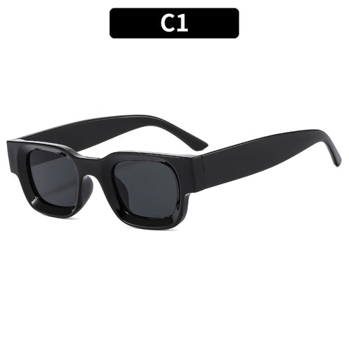 Stylische Retro Quadrat Sonnenbrille