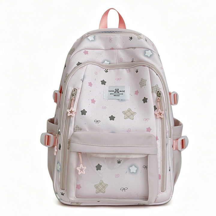 Verspielt Stern-Muster Rucksack Karnz