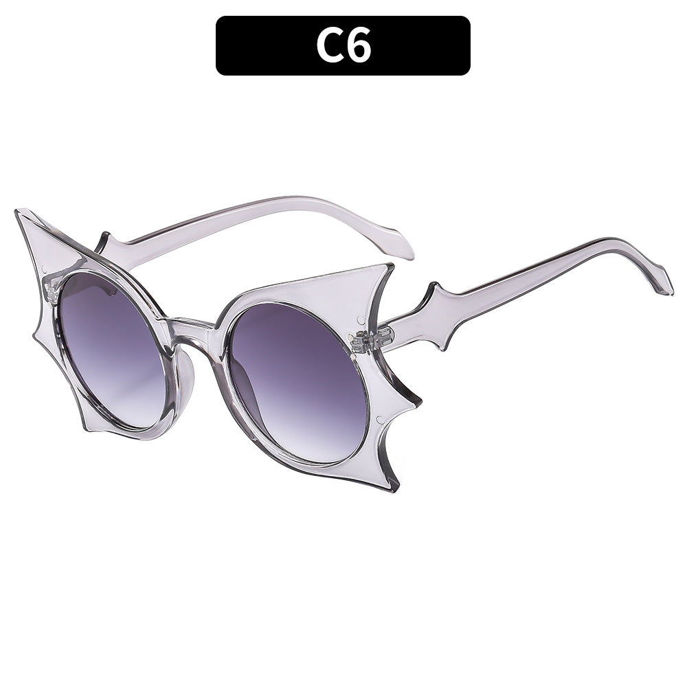 Künstlerische Skulpturale Katzenaugen-Sonnenbrille