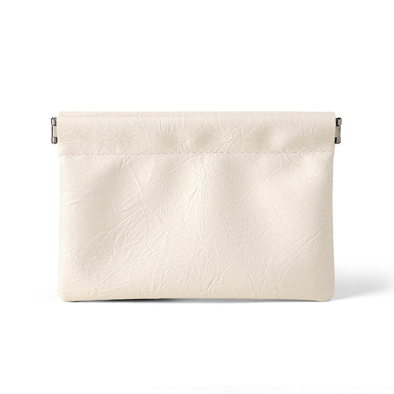 Texturierte Leder-Tasche