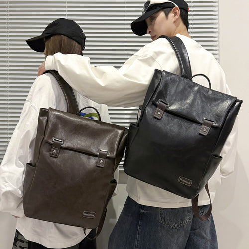 Modischer Leder Rucksack Karnz