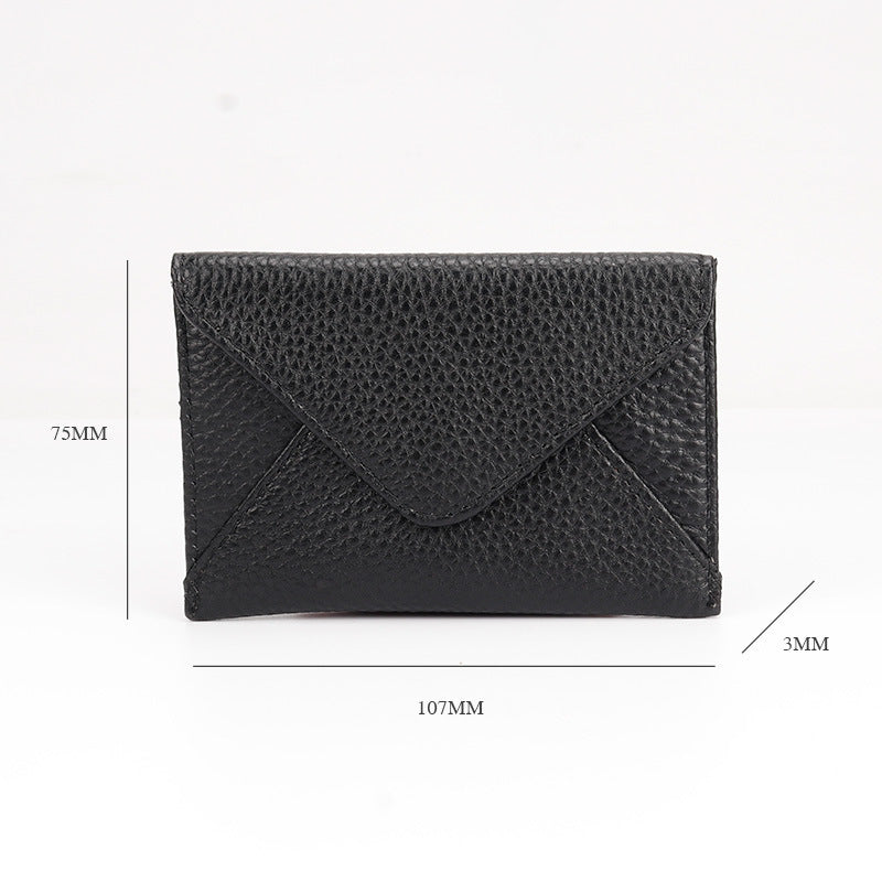 Minimalistische Leder Geldbörse Karnz