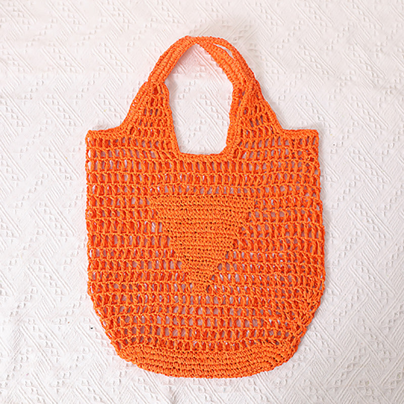 Damen Handgearbeitete Netz-Tragetasche Karnz