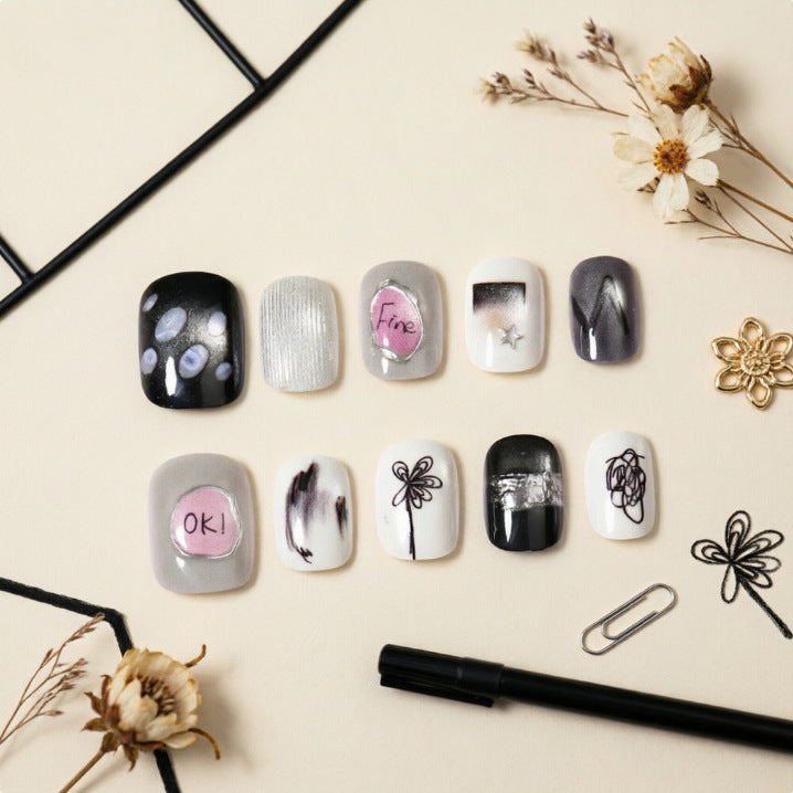 Kreatives Kunstnagelset Karnz