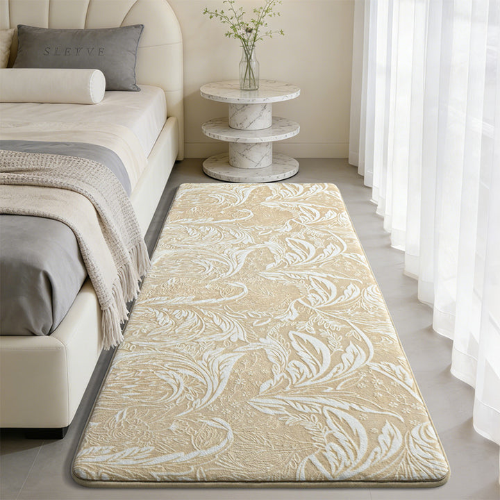 Eleganter Blumenmuster-Teppich Karnz