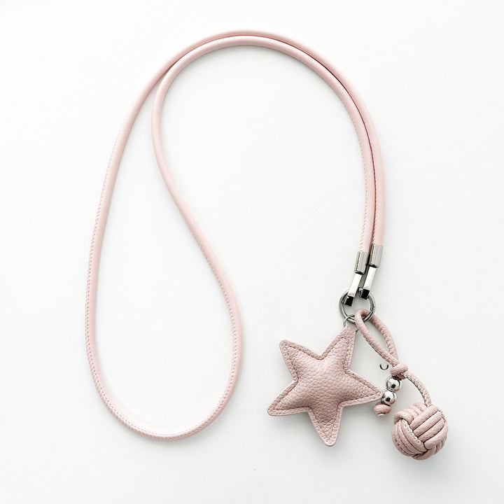 Sternförmige Leder-Handy-Lanyard Karnz