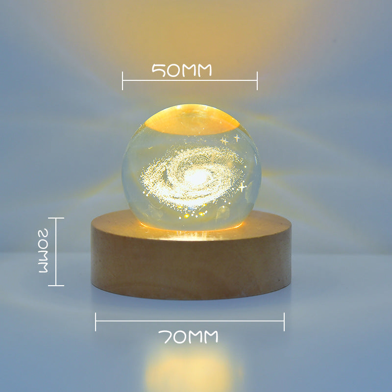Galaxy-Themen dekorative Tischlampe