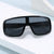 Damen modische Sportsonnenbrille mit breitem UV-Schutz Karnz