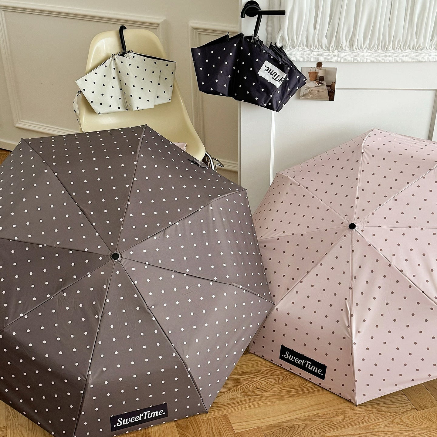 Damen Faltbarer Regenschirm Karnz