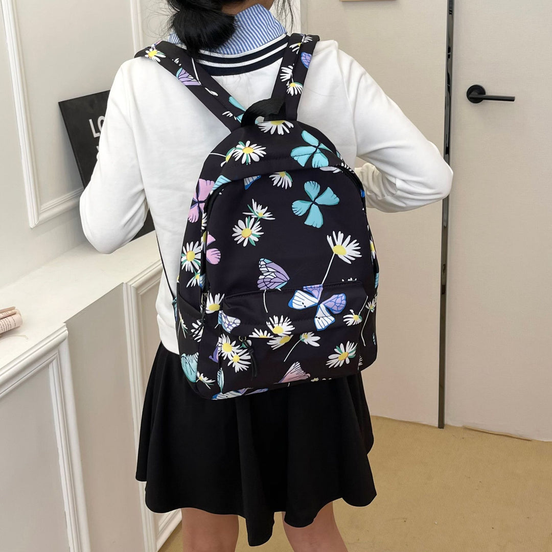 Blumenmuster Alltagsrucksack Karnz