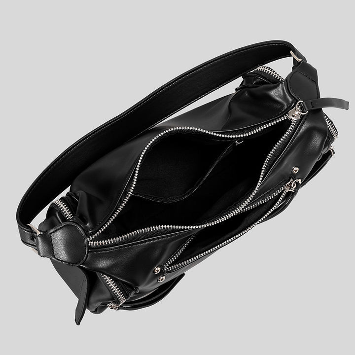 Mehrfächige lässige Hobo-Tasche