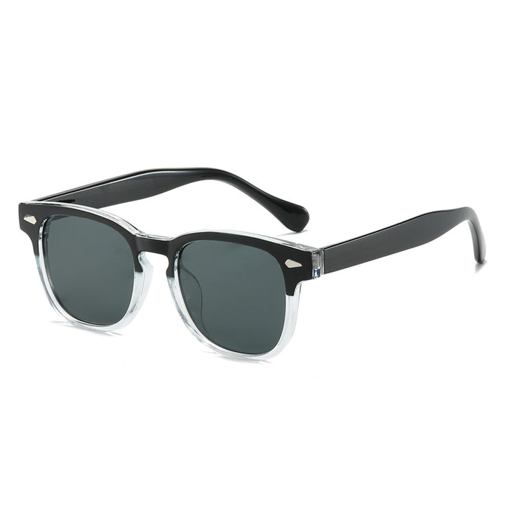 Klassische retro-inspirierte quadratische Sonnenbrille Karnz