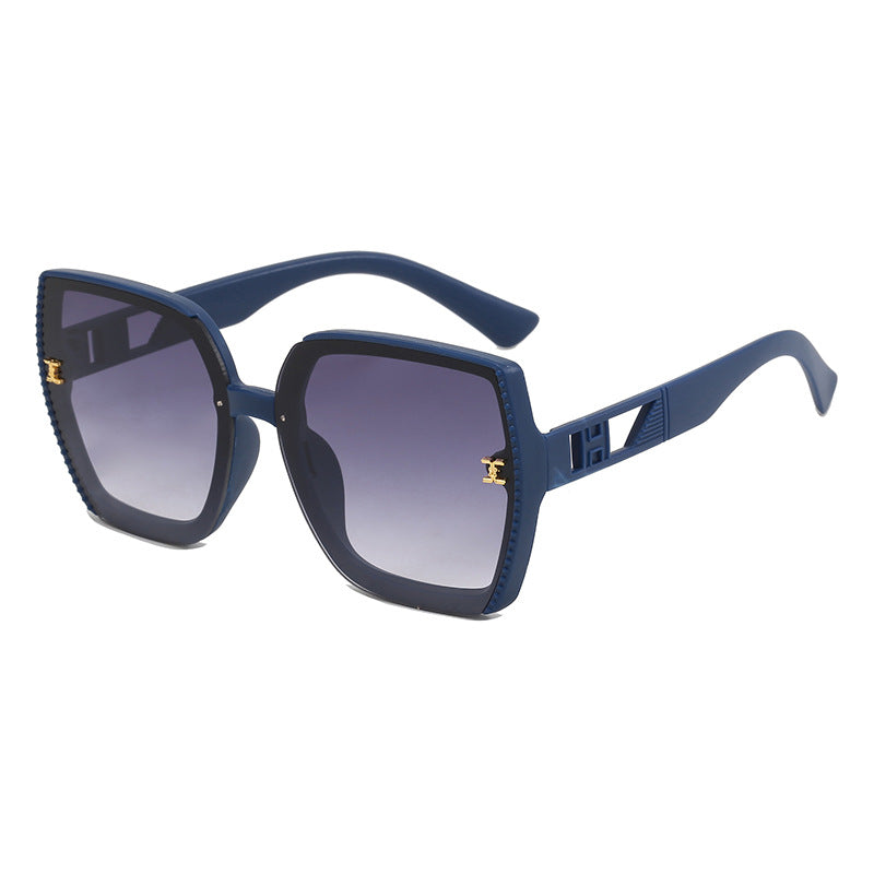 Damen quadratische Sonnenbrille mit hochwertigem Gestell und UV-Schutz Karnz