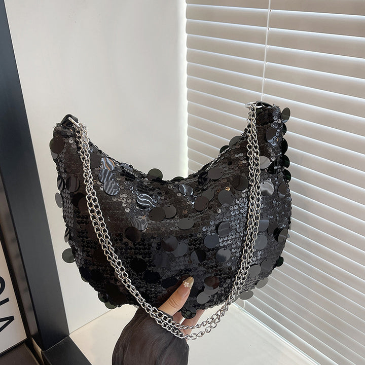 Pailletten-beschichtete Abendhandtasche