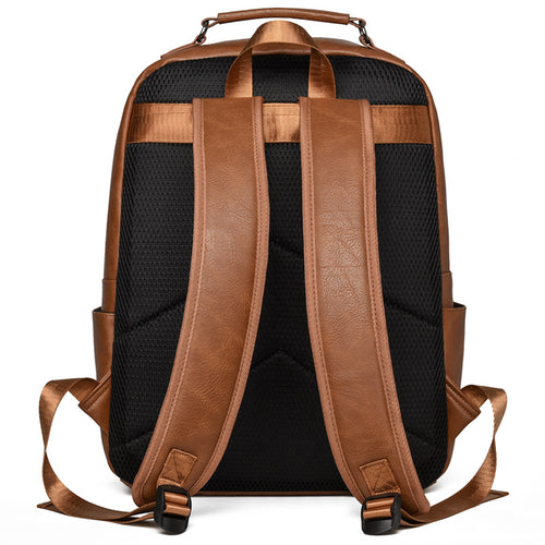Stylischer Leder-Rucksack Karnz