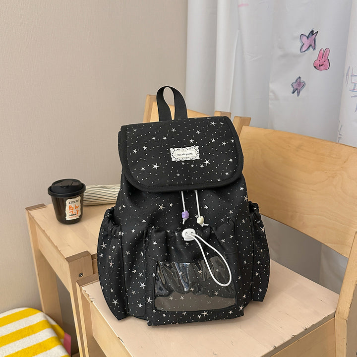 Fun Star-Embellished Mini-Rucksack Karnz
