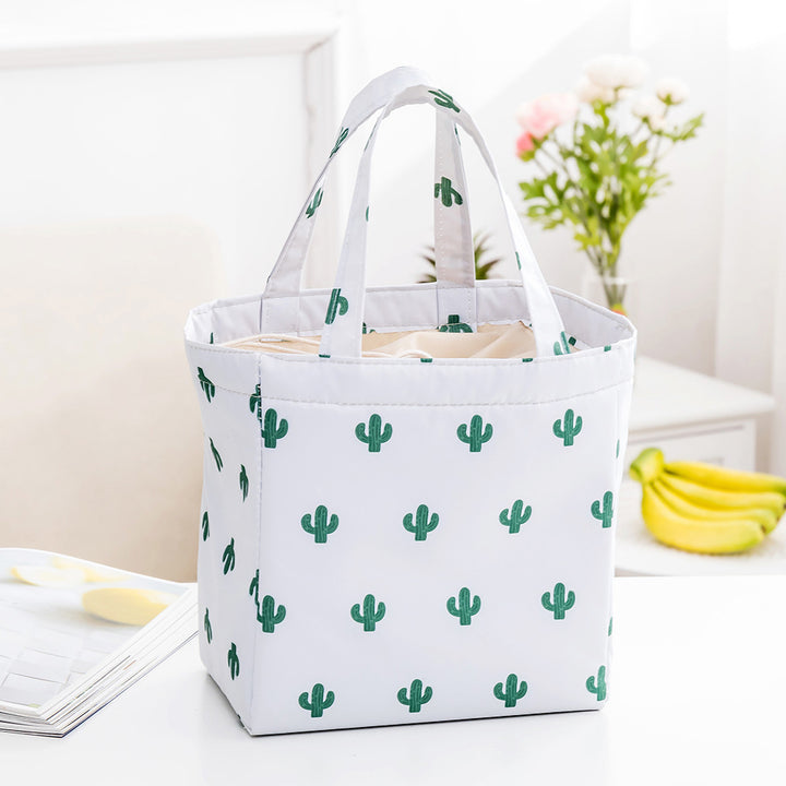 Isolierte tropische Druck-Lunch-Tasche