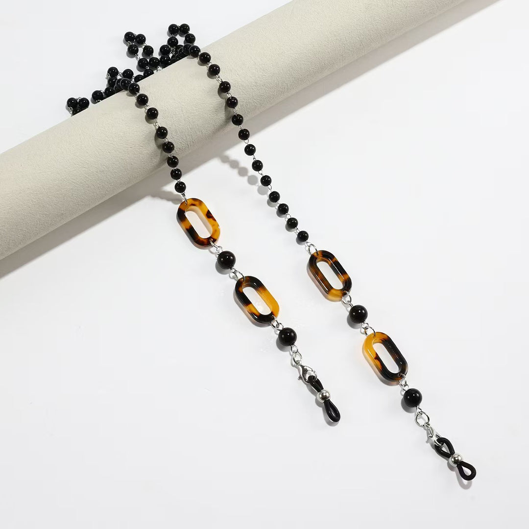 Chic Eyewear-Kette mit eleganten Perlen Karnz