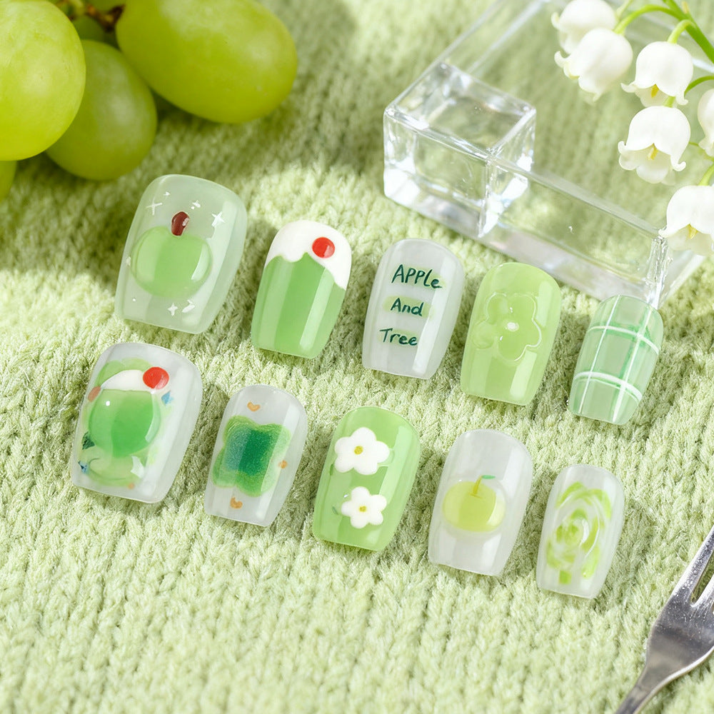 Kreative Themen Press-On Nagelkunst Karnz