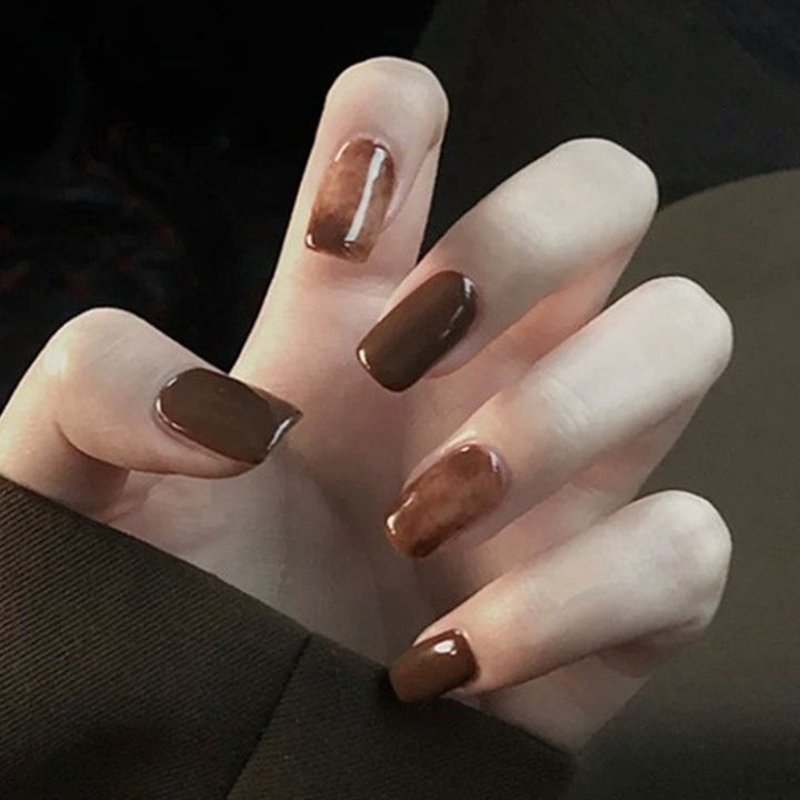 Premium Glossy Nail Set Karnz